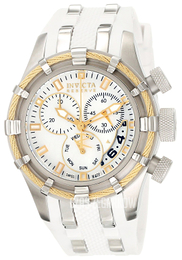 Invicta Reserve Biały/Stal Ø40 mm 6945