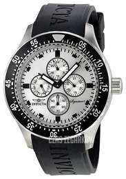 Invicta Signature II Srebrny/Guma Ø45 mm 7400