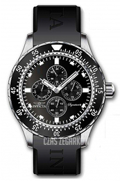 Invicta Signature II Czarny/Guma Ø45 mm 7401