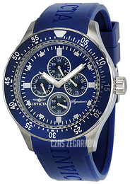 Invicta Signature Niebieski/Guma Ø45 mm 7402