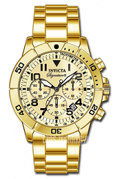 Invicta Signature II Szampański/Stal w odcieniu złota Ø45 mm 7471
