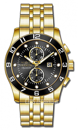 Invicta Signature II Czarny/Stal w odcieniu złota Ø45 mm 7473