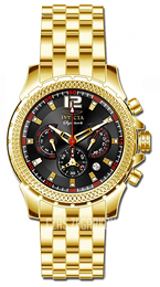 Invicta Signature II Czarny/Stal w odcieniu złota Ø48 mm 7474