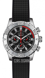 Invicta Signature Czarny/Guma Ø45 mm 7490