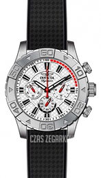 Invicta Signature Srebrny/Guma Ø45 mm 7491