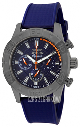 Invicta Signature II Niebieski/Guma Ø45 mm 7497