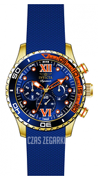 Invicta Signature II Niebieski/Guma Ø45 mm 7503