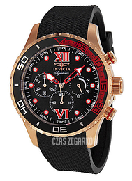 Invicta Signature Czarny/Guma Ø45 mm 7504