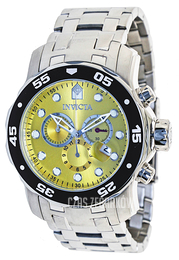 Invicta Pro Diver Żółty/Stal Ø48 mm 80055
