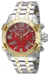 Invicta Specialty Czerwony/Pozlacana Ø52 mm 80228
