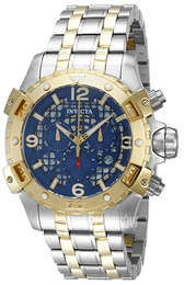 Invicta Specialty Niebieski/Stal w odcieniu złota Ø48 mm 80229
