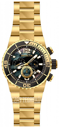 Invicta Pro Diver Czarny/Stal w odcieniu złota Ø48 mm 80244