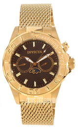 Invicta Pro Diver Brązowy/Stal w odcieniu złota Ø44 mm 80330