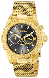 Invicta Szary/Pozlacana Ø44 mm 80332