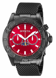 Invicta Pro Diver Czerwony/Stal Ø44 mm 80334