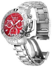 Invicta Reserve Czerwony/Stal Ø47 mm 80340