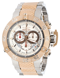 Invicta Subaqua Srebrny/Stal w kolorze różowego złota Ø50 mm 80506