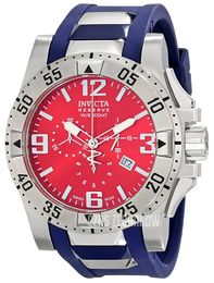 Invicta Excursion Czerwony/Guma Ø50 mm 80616