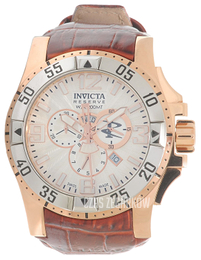 Invicta Excursion Srebrny/Skóra Ø50 mm 80679