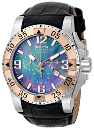 Invicta Excursion Czarny/Skóra Ø49.5 mm 80712