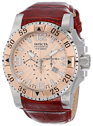Invicta Excursion Zloty/Skóra Ø50 mm 80715
