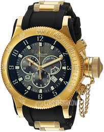 Invicta Wielokolorowy/Stal w odcieniu złota Ø52 mm 90091