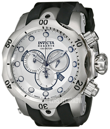 Invicta Reserve Srebrny/Guma Ø52 mm F0004
