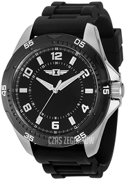 Invicta I By Invicta Czarny/Guma Ø45 mm IBI36522