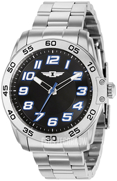 Invicta I By Invicta Czarny/Stal Ø45 mm IBI36538