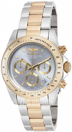Invicta Speedway Szary/Stal w odcieniu złota Ø39.5 mm ILE9212A