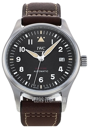 IWC Pilots Spitfire Czarny/Skóra Ø39 mm IW326803