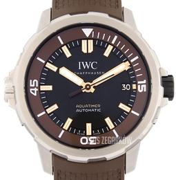 IWC Aquatimer Czarny/Guma Ø44 mm IW341002