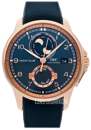 IWC Portugieser Niebieski/Guma Ø44.6 mm IW344001
