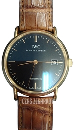 IWC Portofino Czarny/Skóra Ø38 mm IW353320