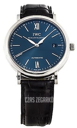 IWC Portofino Niebieski/Skóra Ø40 mm IW356512