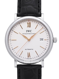 IWC Portofino Srebrny/Skóra Ø40 mm IW356517
