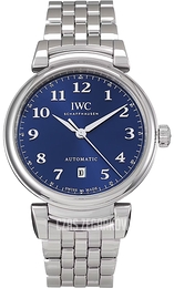 IWC Da Vinci Niebieski/Stal Ø40 mm IW356605