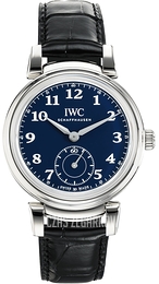 IWC Da Vinci Niebieski/Skóra Ø40 mm IW358102