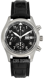 IWC Pilots Spitfire Czarny/Skóra Ø39 mm IW370613