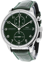 IWC Portugieser Zielony/Skóra Ø40.9 mm IW371430