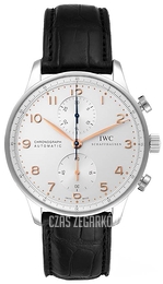 IWC Portuguese Srebrny/Skóra Ø40.9 mm IW371445
