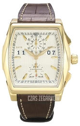 IWC Da Vinci Srebrny/Skóra 52.8x44 mm IW376107