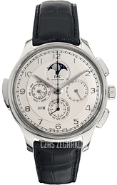 IWC Portuguese Srebrny/Skóra Ø45 mm IW377601