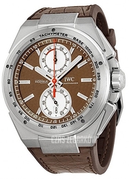 IWC Ingenieur Brązowy/Skóra Ø45 mm IW378511