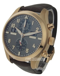 IWC Pilots Spitfire Perpetual Calendar Szary/Skóra Ø46 mm IW379103