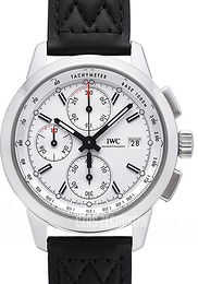 IWC Ingenieur Biały/Skóra Ø42 mm IW380701