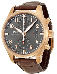 IWC Pilots Spitfire Chronograph Szary/Skóra Ø43 mm IW387803