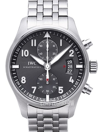IWC Pilots Spitfire Chronograph Szary/Stal Ø43 mm IW387804