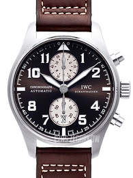 IWC Chronograph Antoine de Saint Exupery Brązowy/Skóra Ø43 mm IW387806