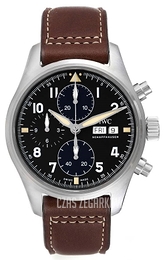 IWC Pilots Spitfire Czarny/Skóra Ø41 mm IW387903
